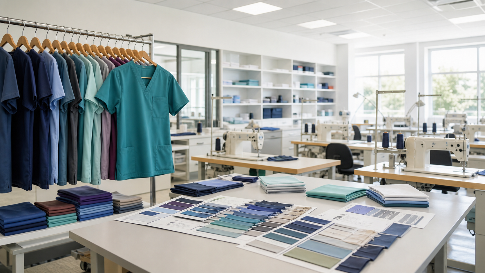 OEM ODM medical uniform sample room